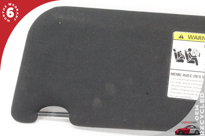 2016-2020 Jaguar XF X260 Front Right Side Sun Visor Black 4U5A00014AB OEM