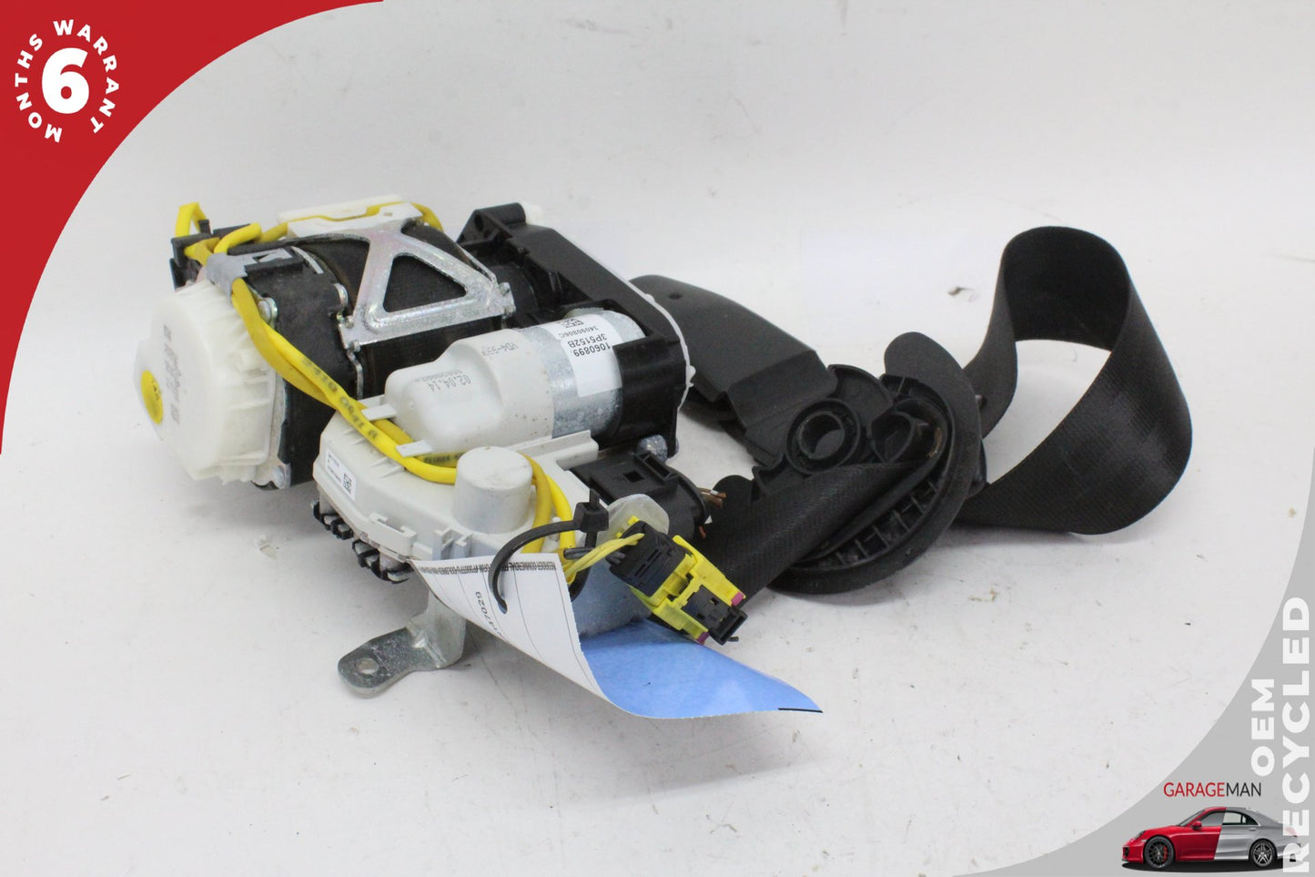 2012-2018 Audi A6 A7 Front Left Driver Side Seat Belt Black 4G8857705H OEM