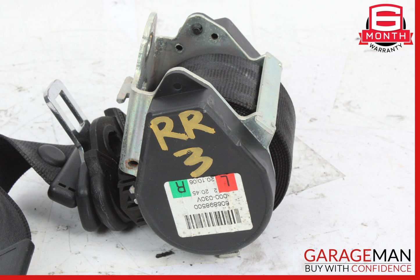 2007-2015 Audi Q7 4L 3rd Row Seat Belt Rear Left/Right 4L0857811B Genuine