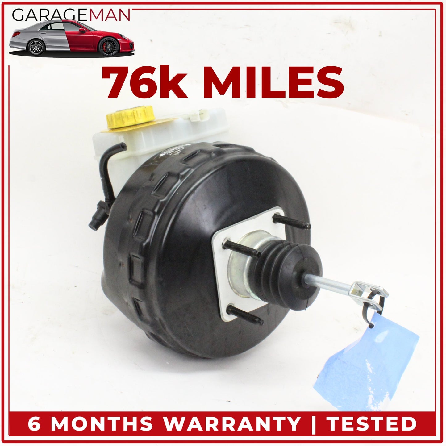 2016-2018 Jaguar F-Type X152 Power Brake Booster Master Cylinder GX532B195AC OEM