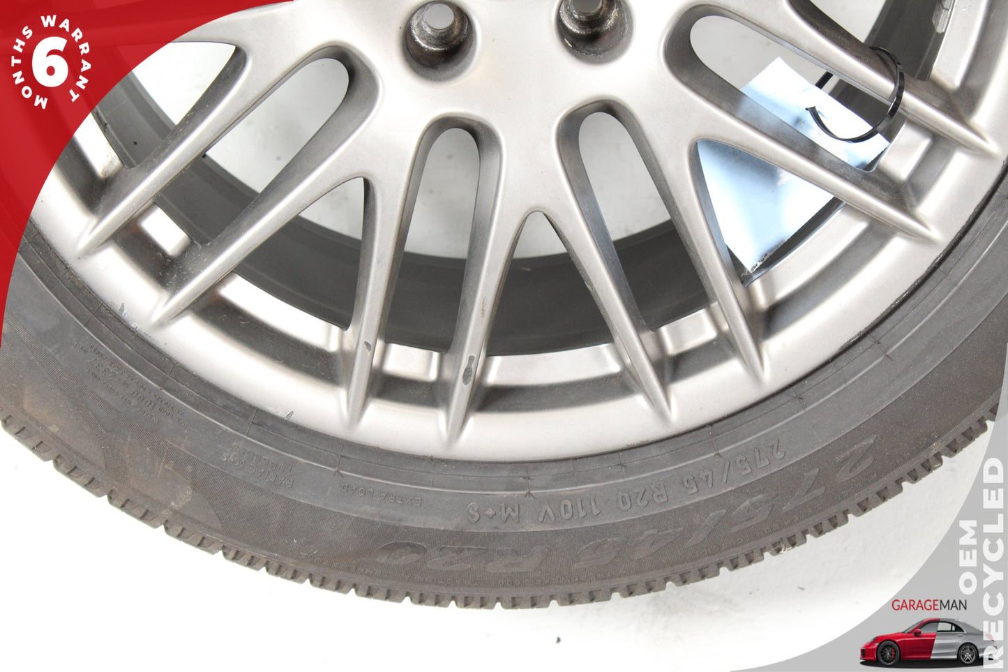 2011-2018 Porsche Cayenne S Hybrid 92A Sport Design Wheel Rim 20x9.5J ET47 w/ Tire 7P5601025N