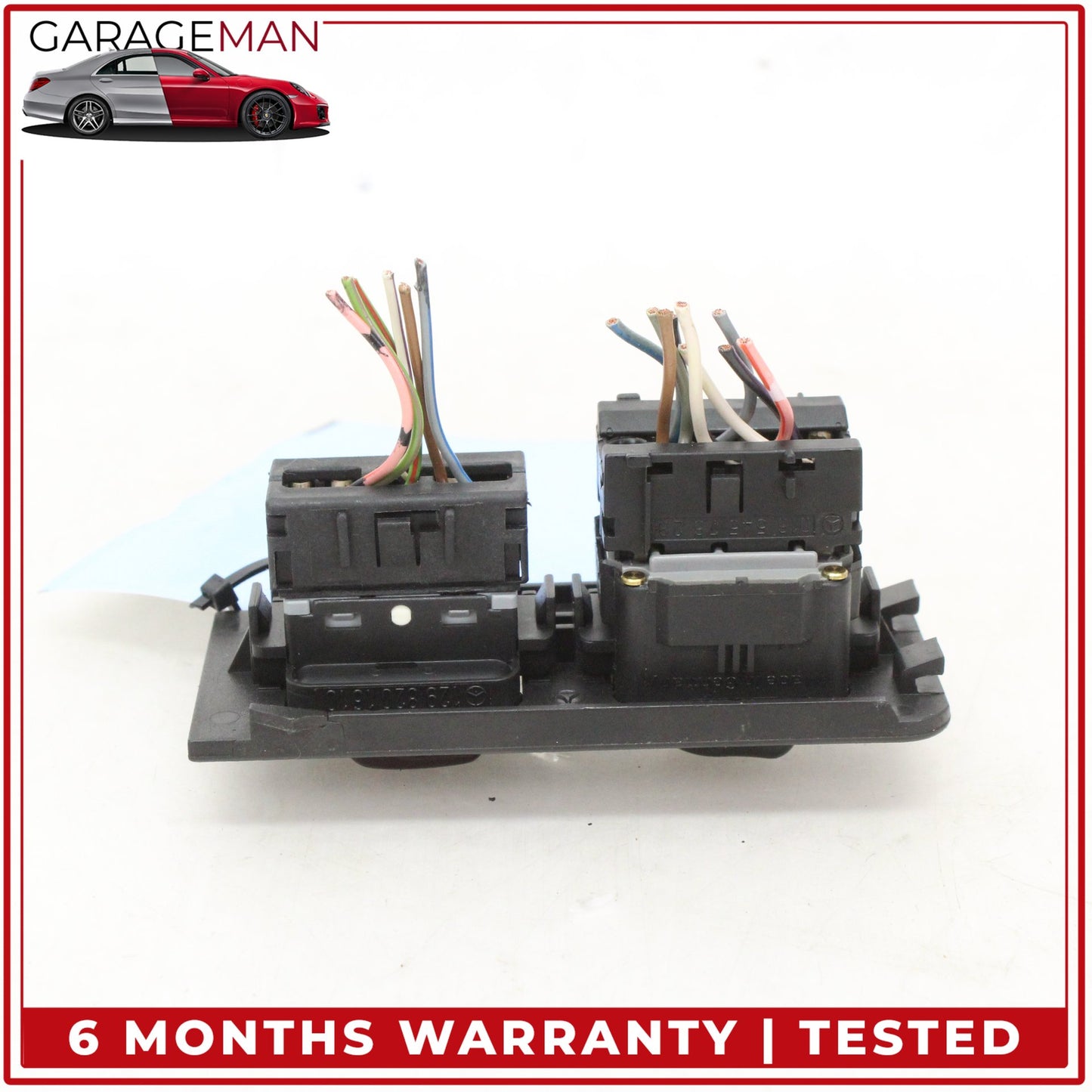 1997-2004 Mercedes R170 SLK230 Convertible Roof Control Switch w/ Trim OEM