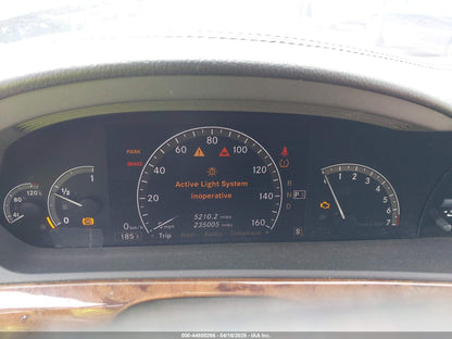 Parting Out- Mercedes-Benz S550 S-Class W221- 98