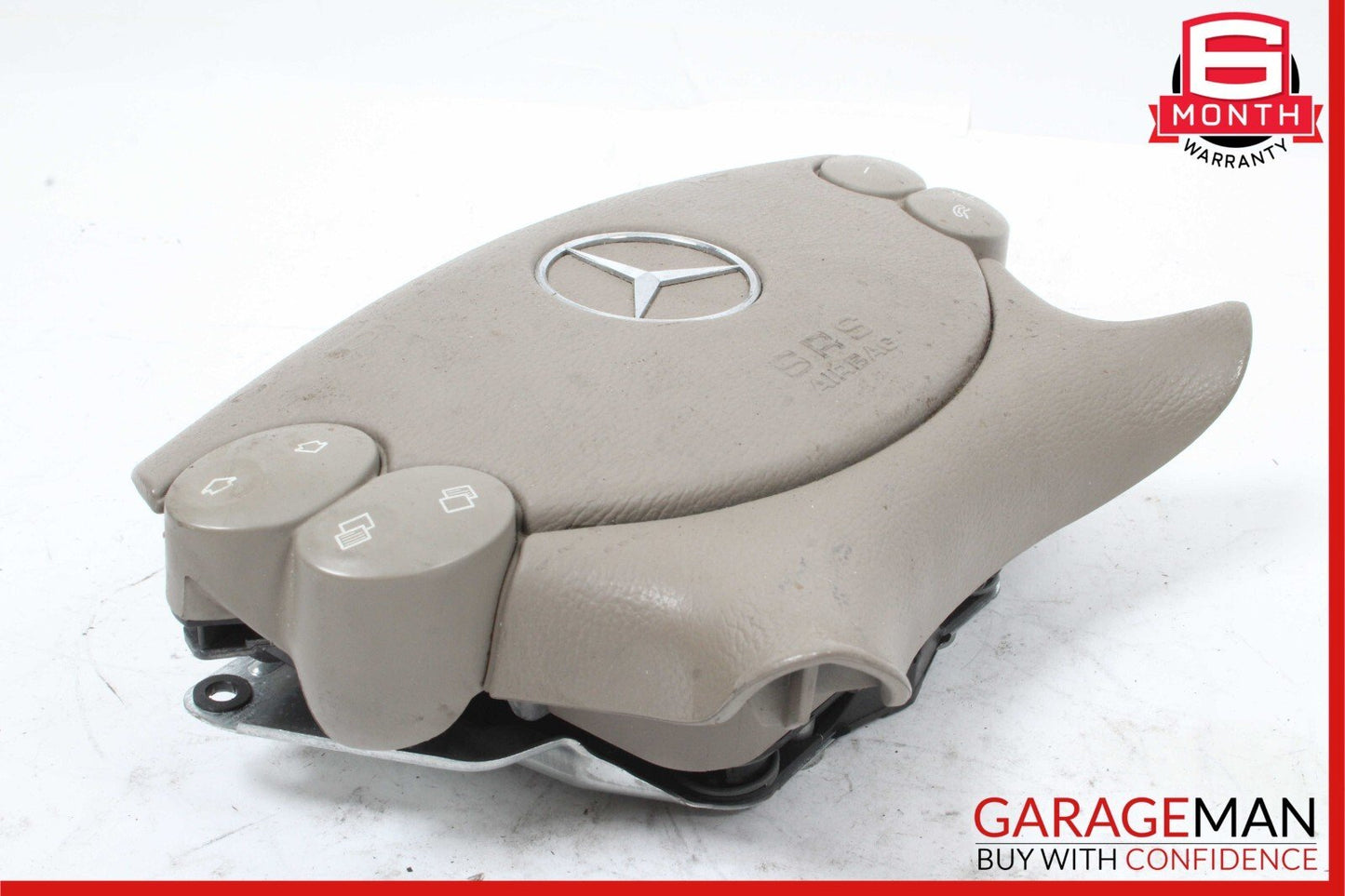03-12 Mercedes CLK500 E320 CLS500 G55 AMG Steering Wheel Airbag Air Bag Beige