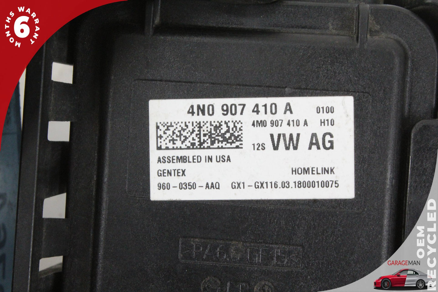 2016-2024 Audi SQ5 8R HomeLink Garage Door Opener Control Module 4N0907410A OEM