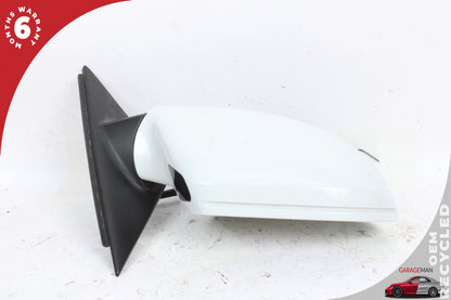 2012-2018 Audi A6 S6 Front Right Door Rear View Mirror w/ Blind Spot White OEM