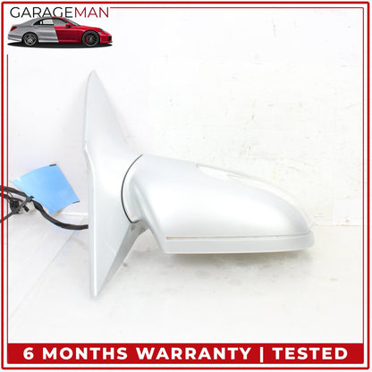 2004-2008 Mercedes R230 SL500 Right Door Rear View Mirror Silver Metallic OEM