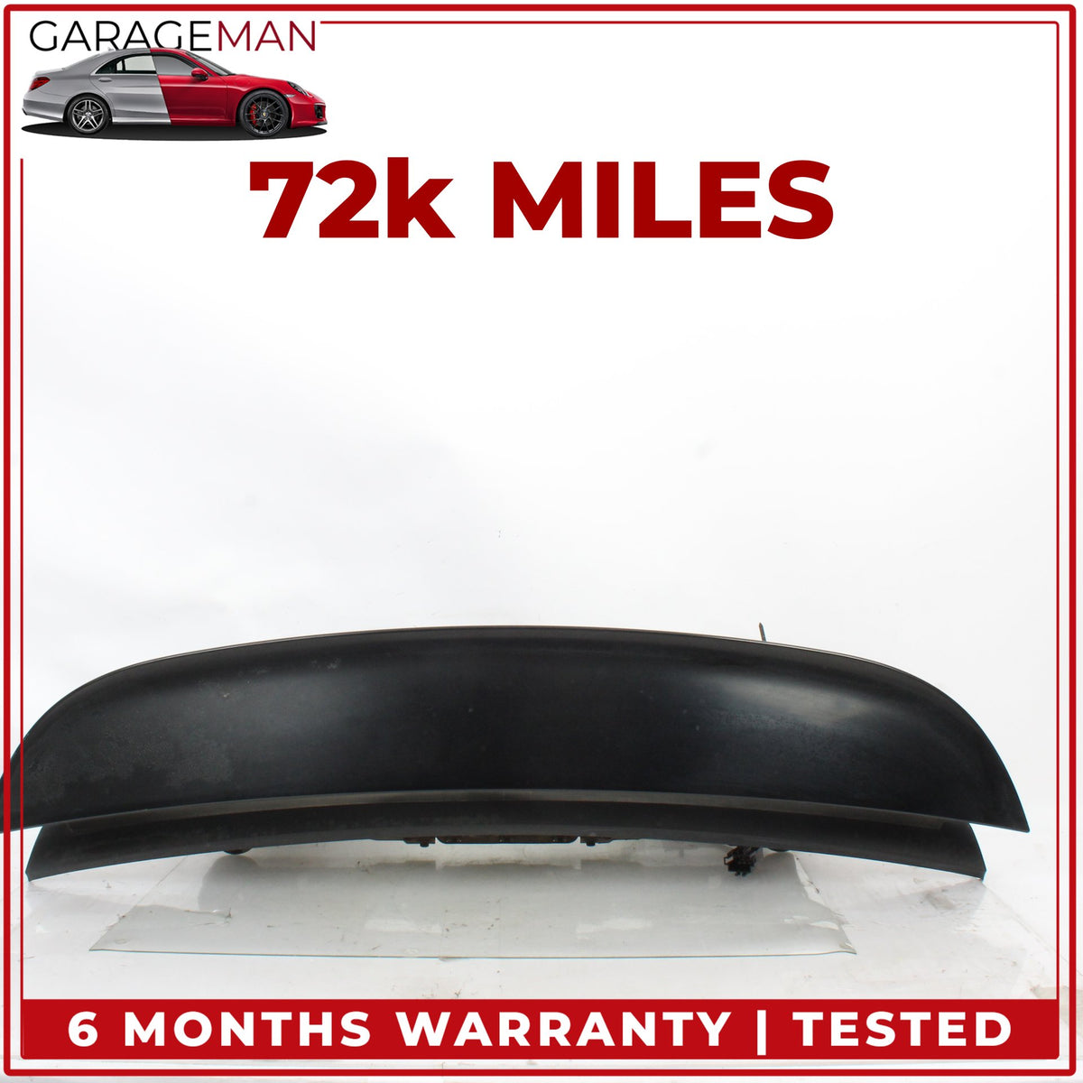 2010-2013 Porsche Panamera 970 Rear Tailgate Trunk Lid Spoiler Assembly OEM