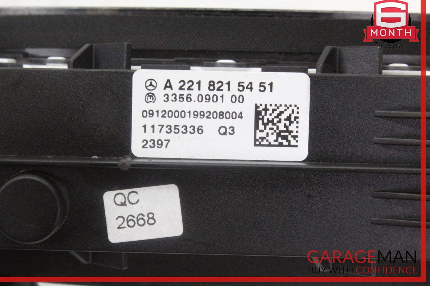 2007-2014 Mercedes-Benz S550 S400 W221 Cluster Control Switch 2218215451 OEM
