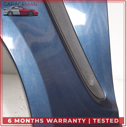 2010-2013 Porsche Panamera 970 Front Left Fender Panel Dark Blue Metallic OEM