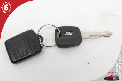 2002-2005 Ford Thunderbird Ignition Switch w/ 2 Keys 3W4312A145AA OEM