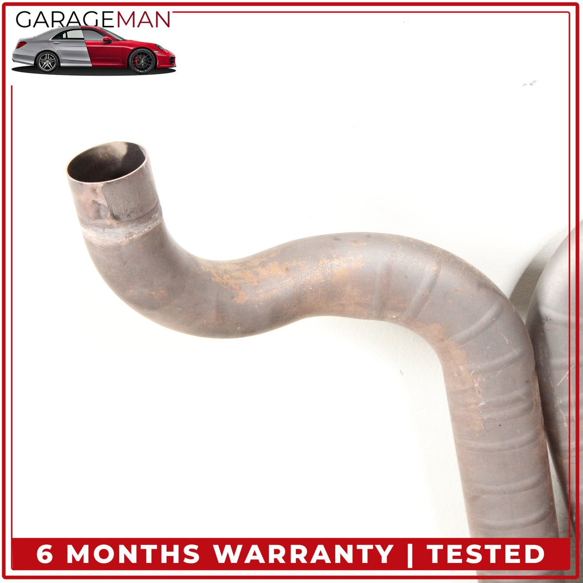 2010-2013 Porsche Panamera 970 4.8L Front Left & Right Side Exhaust Downpipe OEM