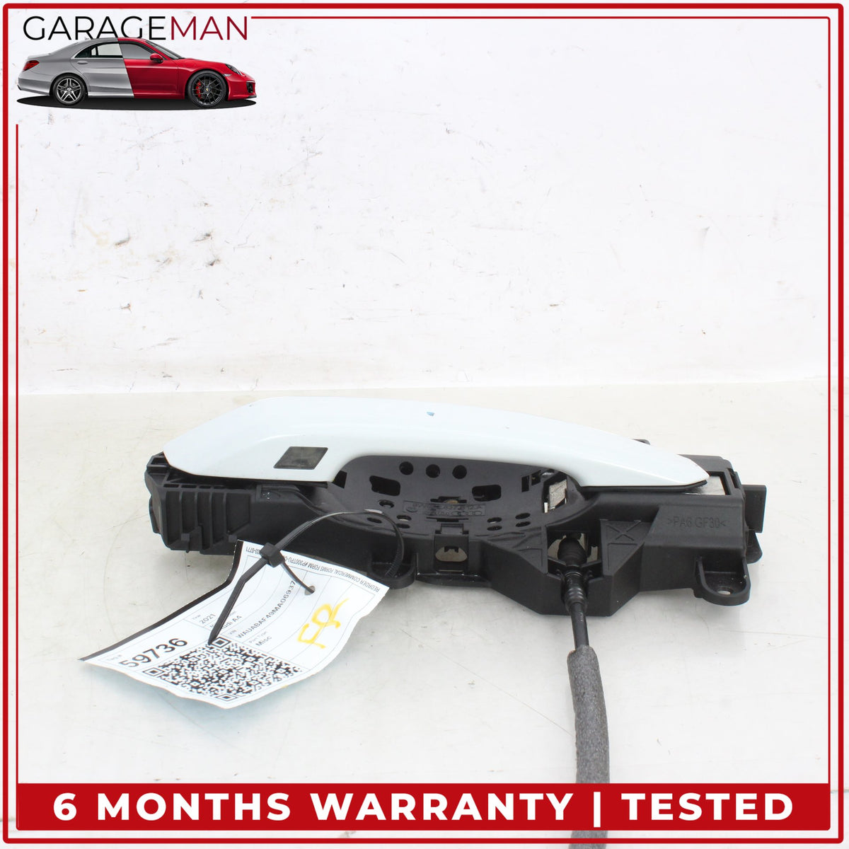 2017-2024 Audi A4 B9 Front Right Exterior Door Handle 8W0837812A OEM