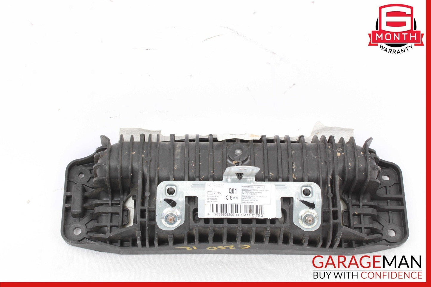 15-20 Mercedes W205 C300 Front Right Side Dashboard Dash Air Bag Airbag OEM