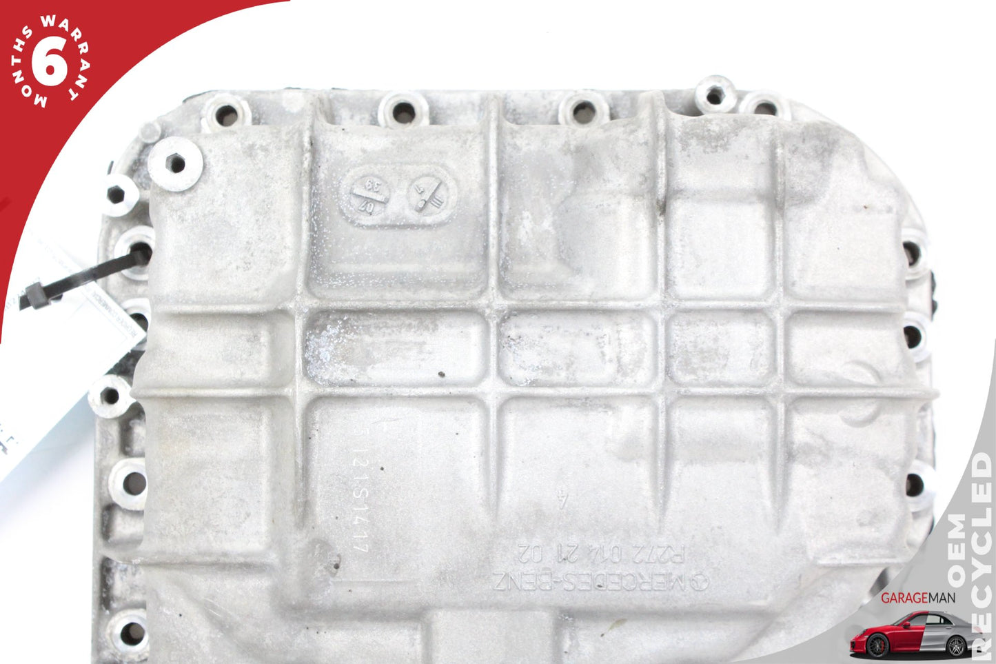 2005-2011 Mercedes W211 E350 Engine Upper Oil Sump Baffle Pan 2720142102 OEM