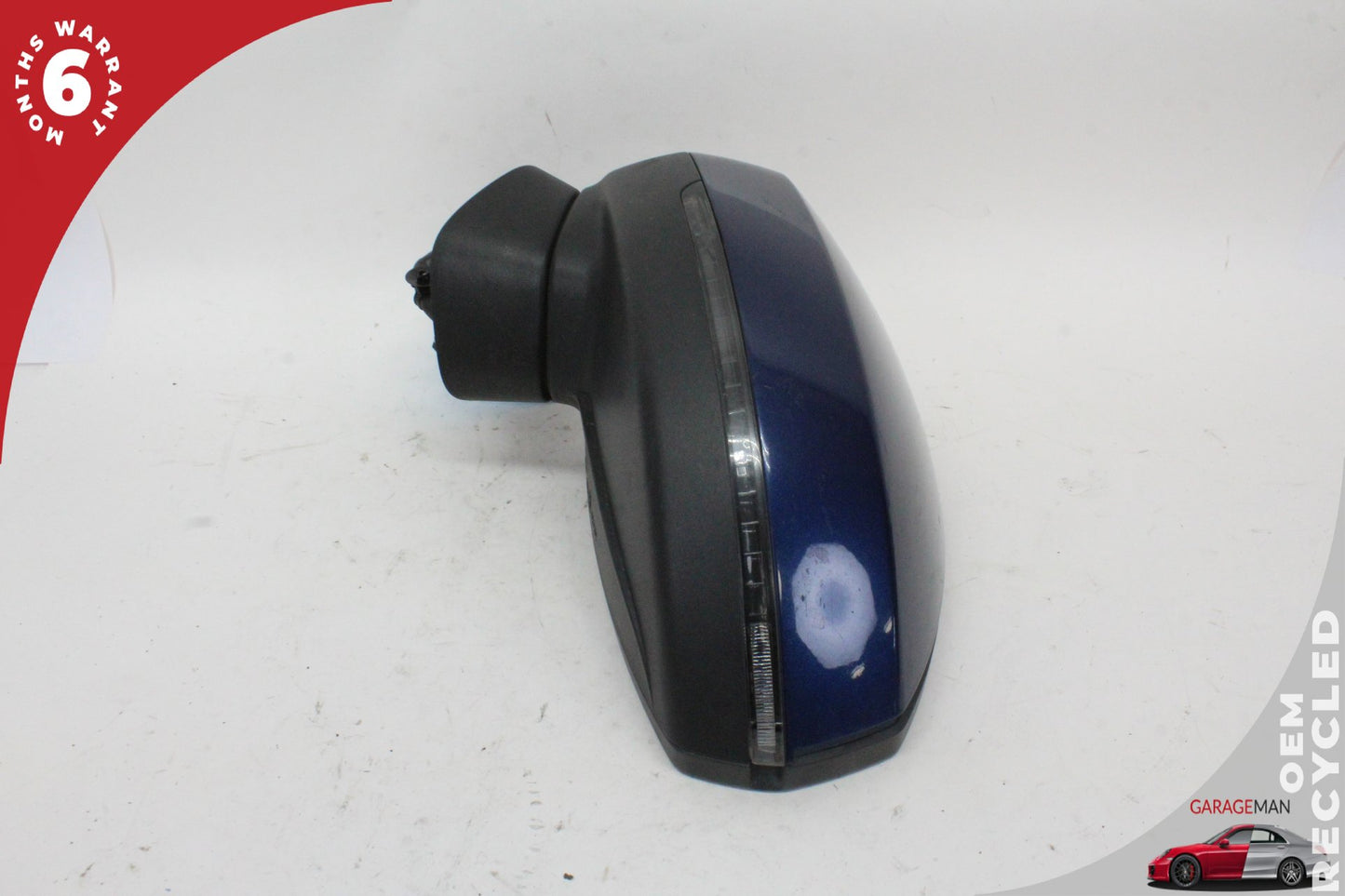 2015-2020 Audi A3 S3 Front Left Driver Side Door Rear View Mirror Blue OEM