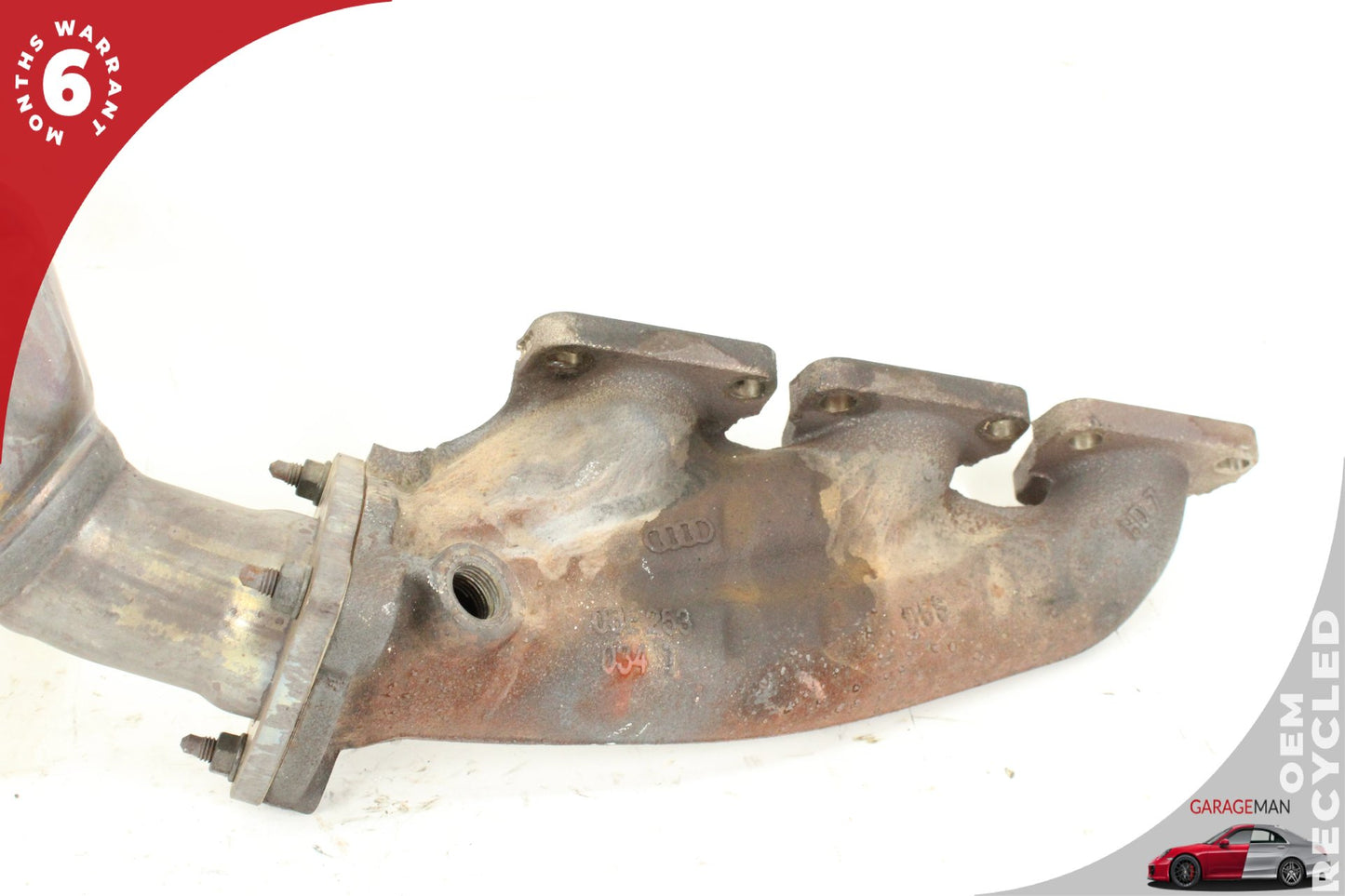 2014-2017 Audi SQ5 8R SUV Front Right Exhaust System Pipe Tube w/ Manifold 4G0131703AF