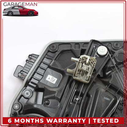 2019-2022 Mercedes W117 A220 Front Left Window Regulator w/ Carrier Assy OEM