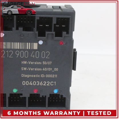 2008-2014 Mercedes W204 C300 Front Left Side Door Control Module 2129004002 OEM