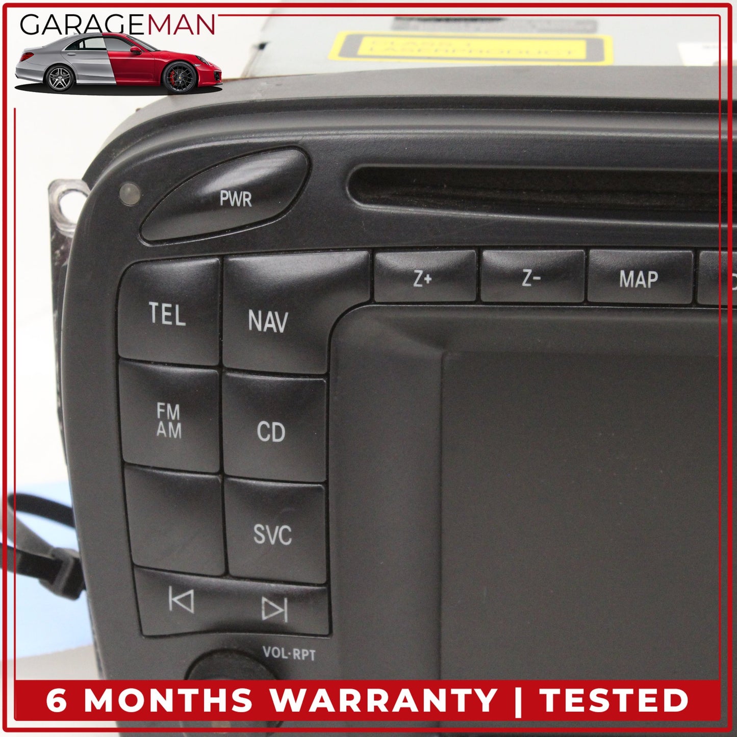 2003-2004 Mercedes R230 SL500 SL55 AMG Head Unit Radio Command Navigation OEM