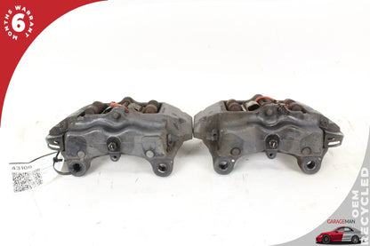 2003-2015 Audi Q7 Rear Left and Right Side Brake Caliper Set 207673043 OEM