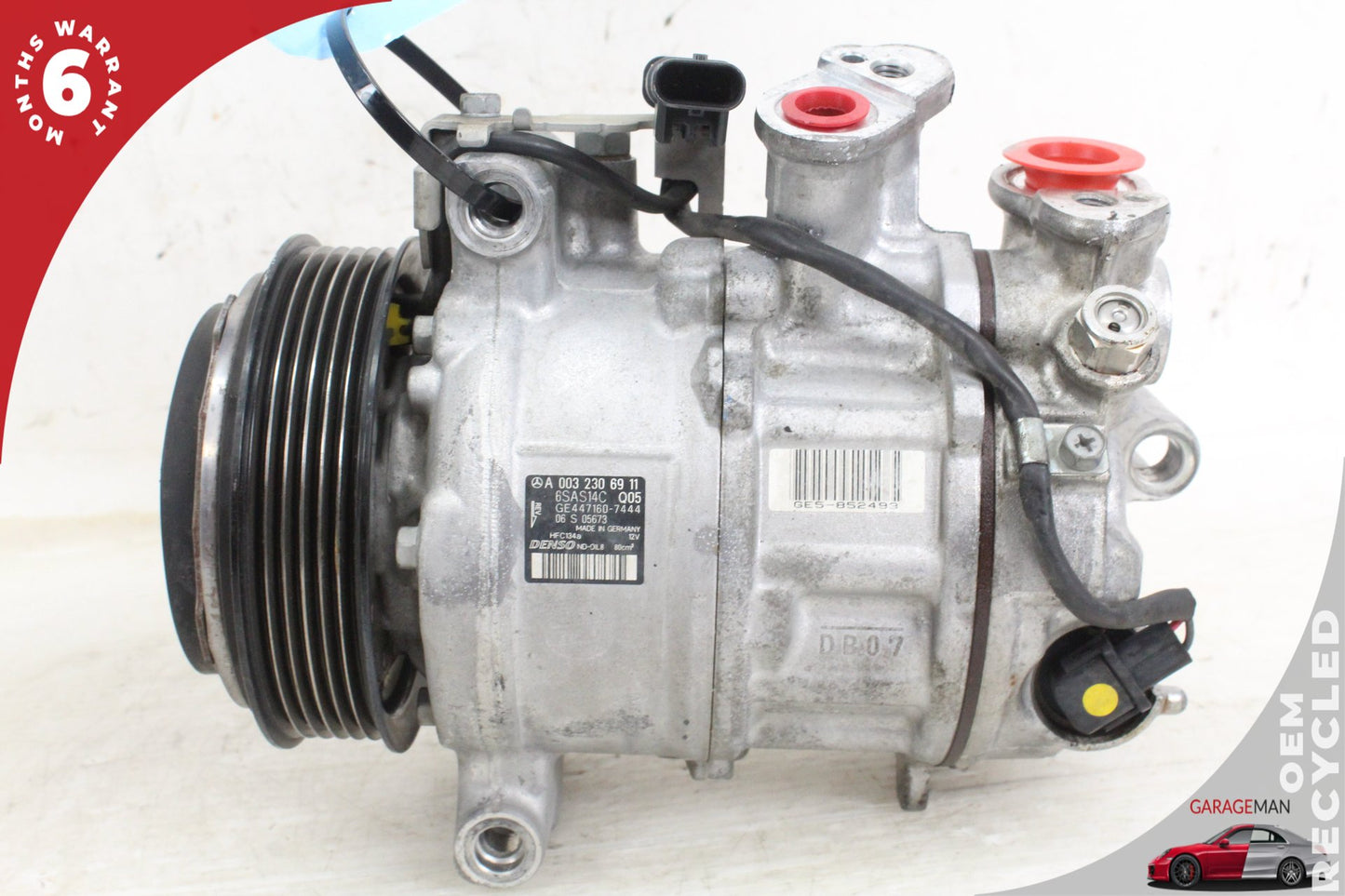 15-20 Mercedes-Benz C300 W205 SedanA/C Air Conditioning Compressor 0032306911