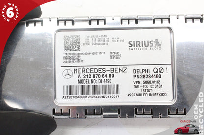 2010-2017 Mercedes R231 SL550 Sirius Satellite Radio Receiver 2128706489 OEM