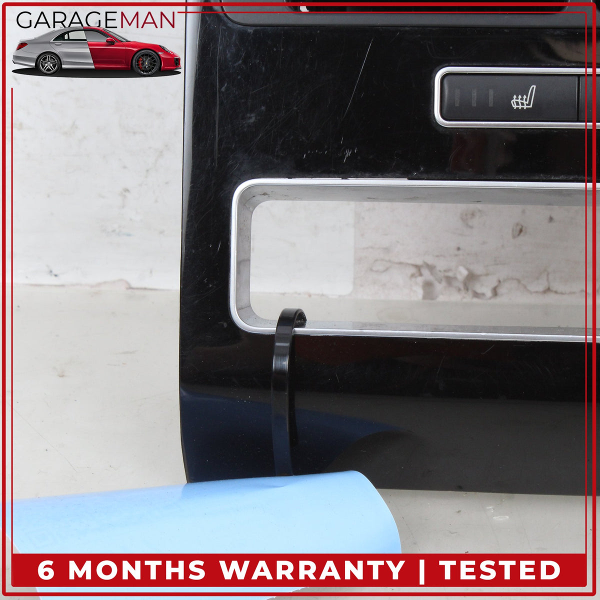 2014-2022 Range Rover Sport L494 Rear Center Console Air Vent Trim w/ Switch OEM