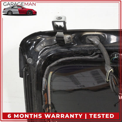 2015-2018 Porsche Cayenne 958 Trunk Lid Panel w/ 3rd Stop Brake Light Black OEM