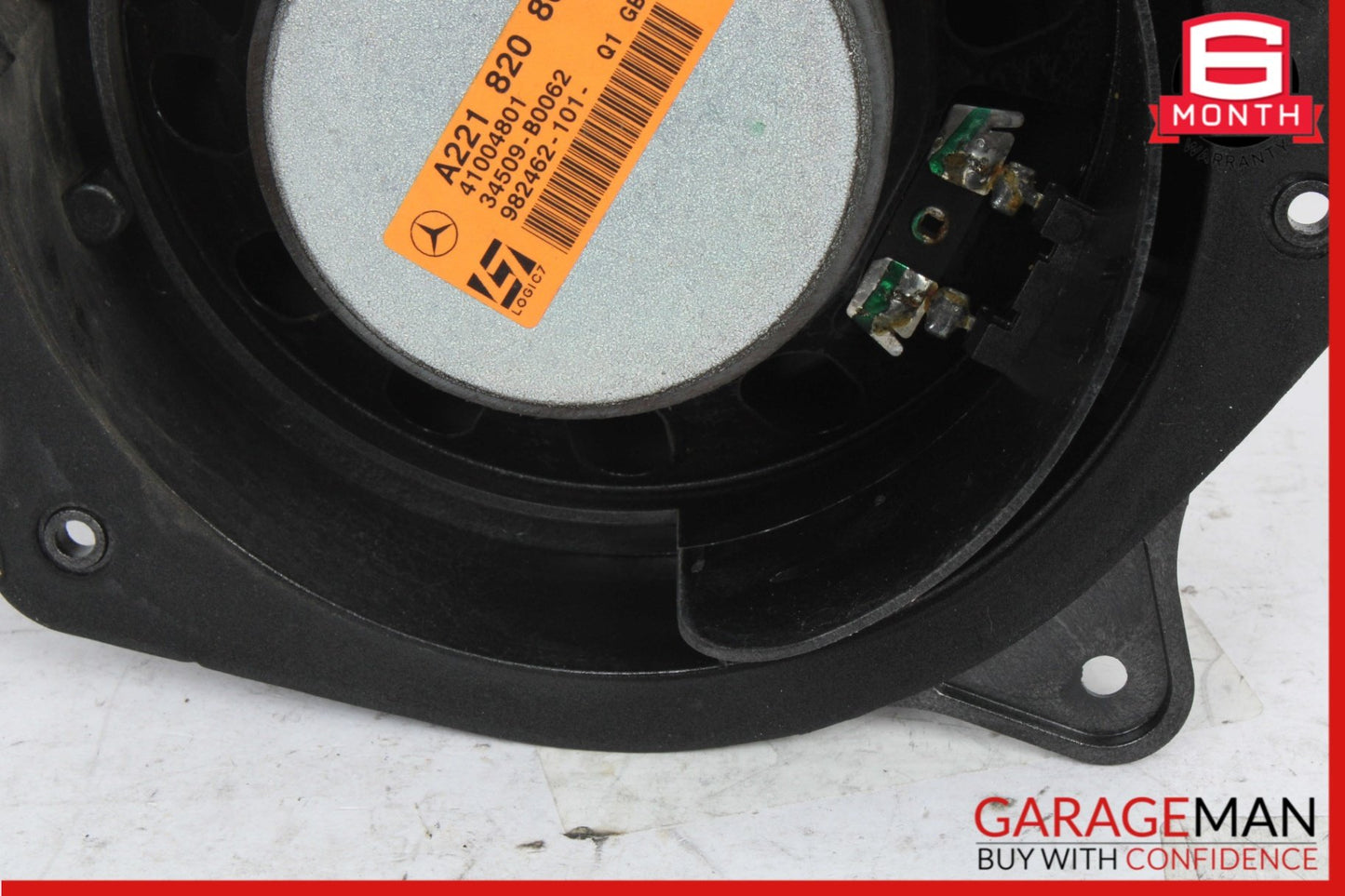 2010-2013 Mercedes-Benz S550 W221 Rear Left and Right Side Door Speaker Set OEM