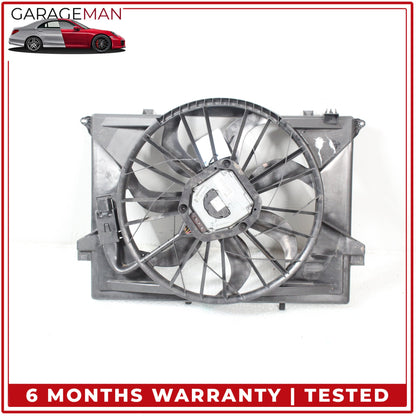2003-2012 Mercedes R230 SL500 Cooling Fan Blade w/ Shroud & Motor 0130706905 OEM