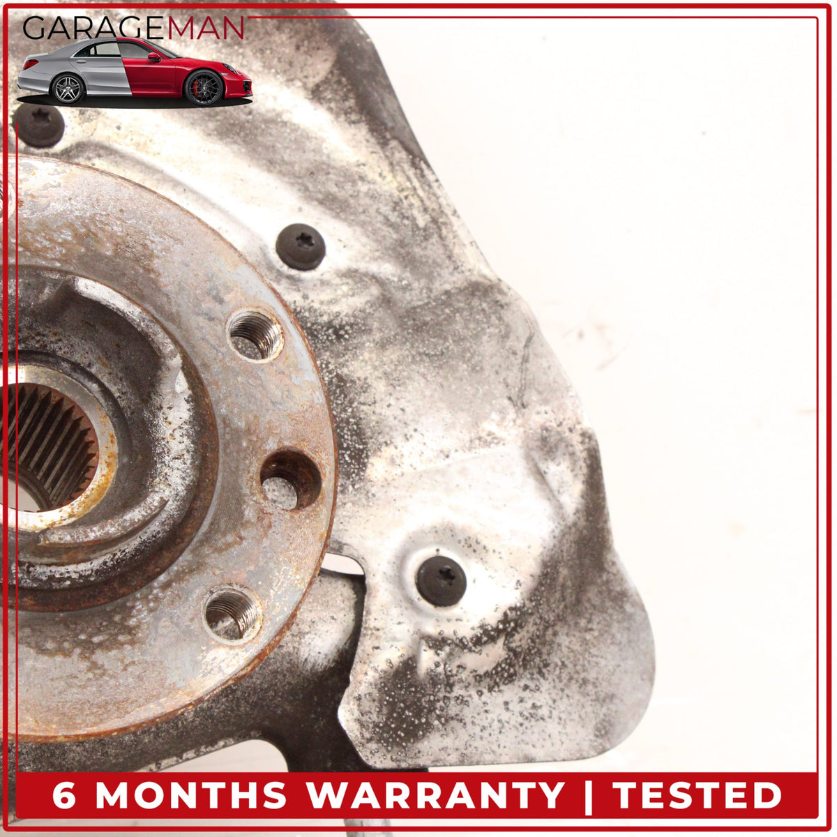 2011-2018 Porsche Cayenne 958 Front Left Side Spindle Knuckle Wheel Hub OEM