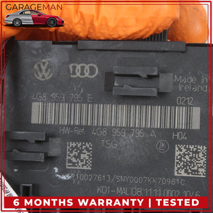 2012-2018 Audi A7 Rear Left or Right Side Door Control Module 4G8959795E OEM