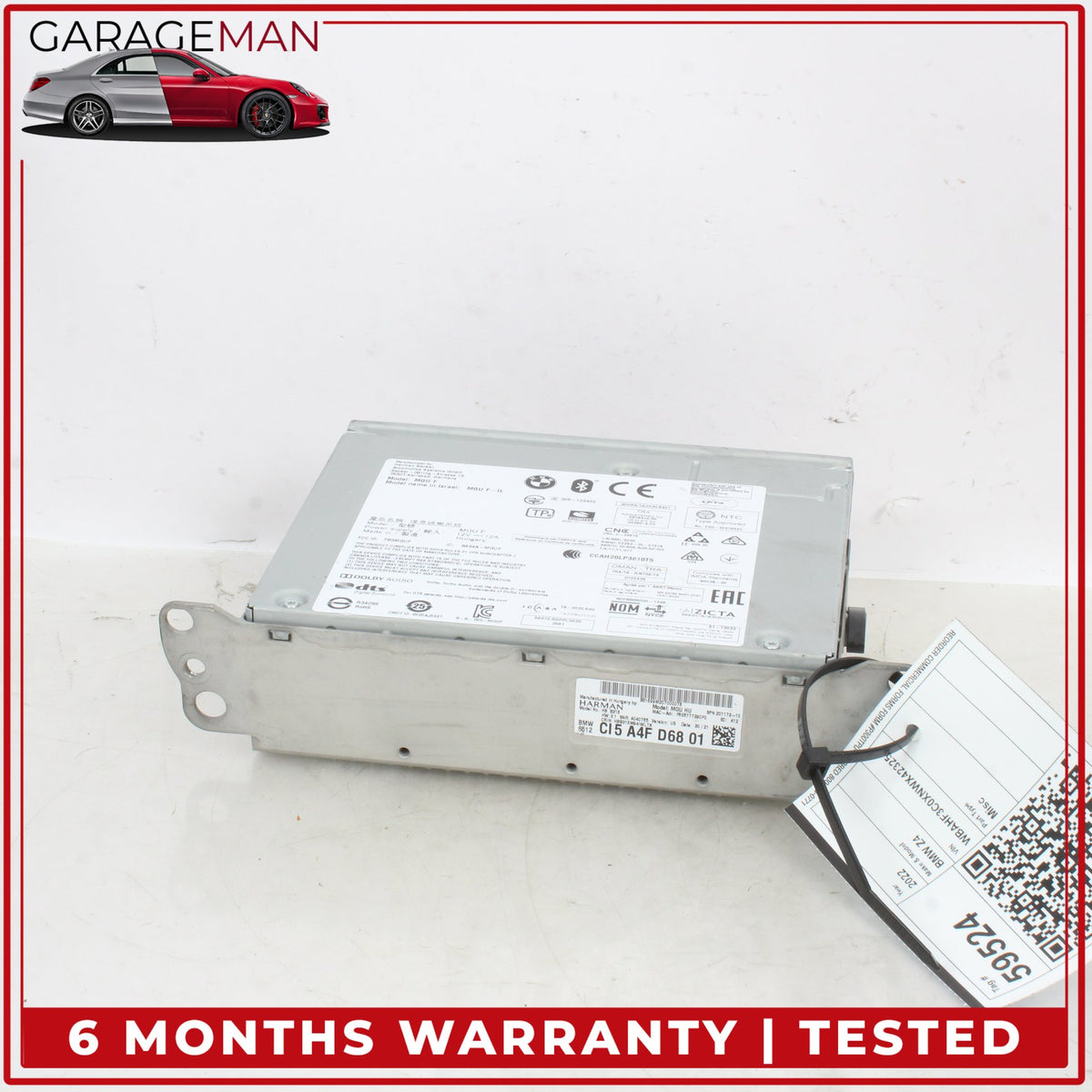 2019-2026 BMW Z4 G29 MGU HU Radio Receiver Control Head Unit OEM
