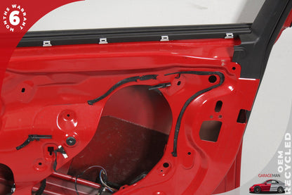 2012-2018 BMW 320i F30 Front Right Passenger Side Door Shell Red 9628764 OEM