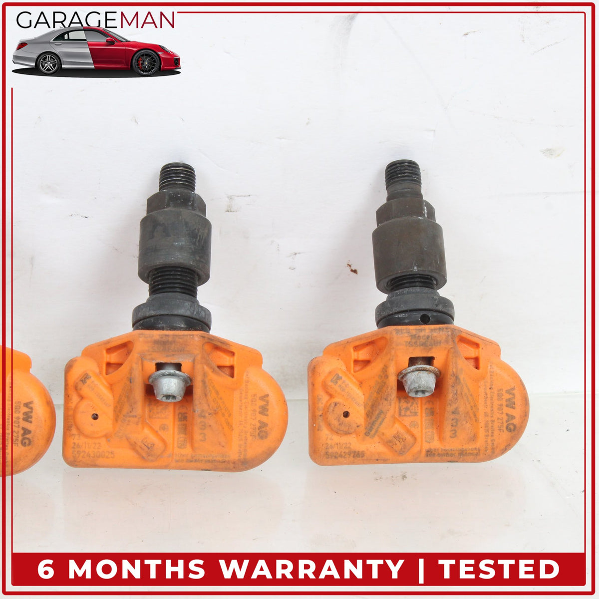 2015-2024 Porsche Macan 95B TPMS Tire Pressure Sensors Set of 4 5Q0907275F OEM