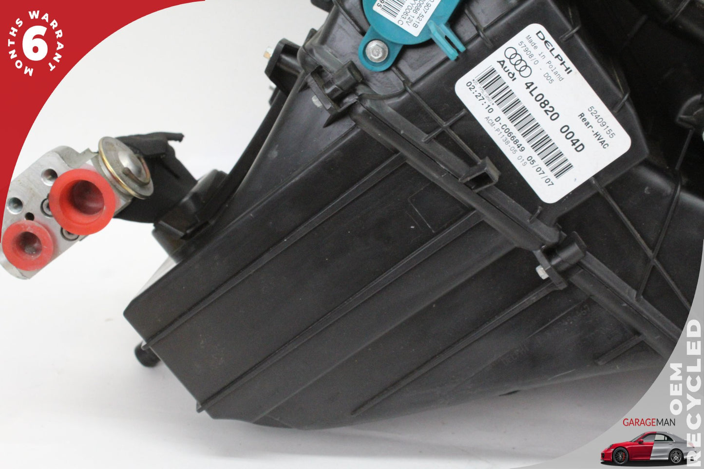 2007-2015 Audi Q7 AWD Blower Motor 4L0820004D OEM