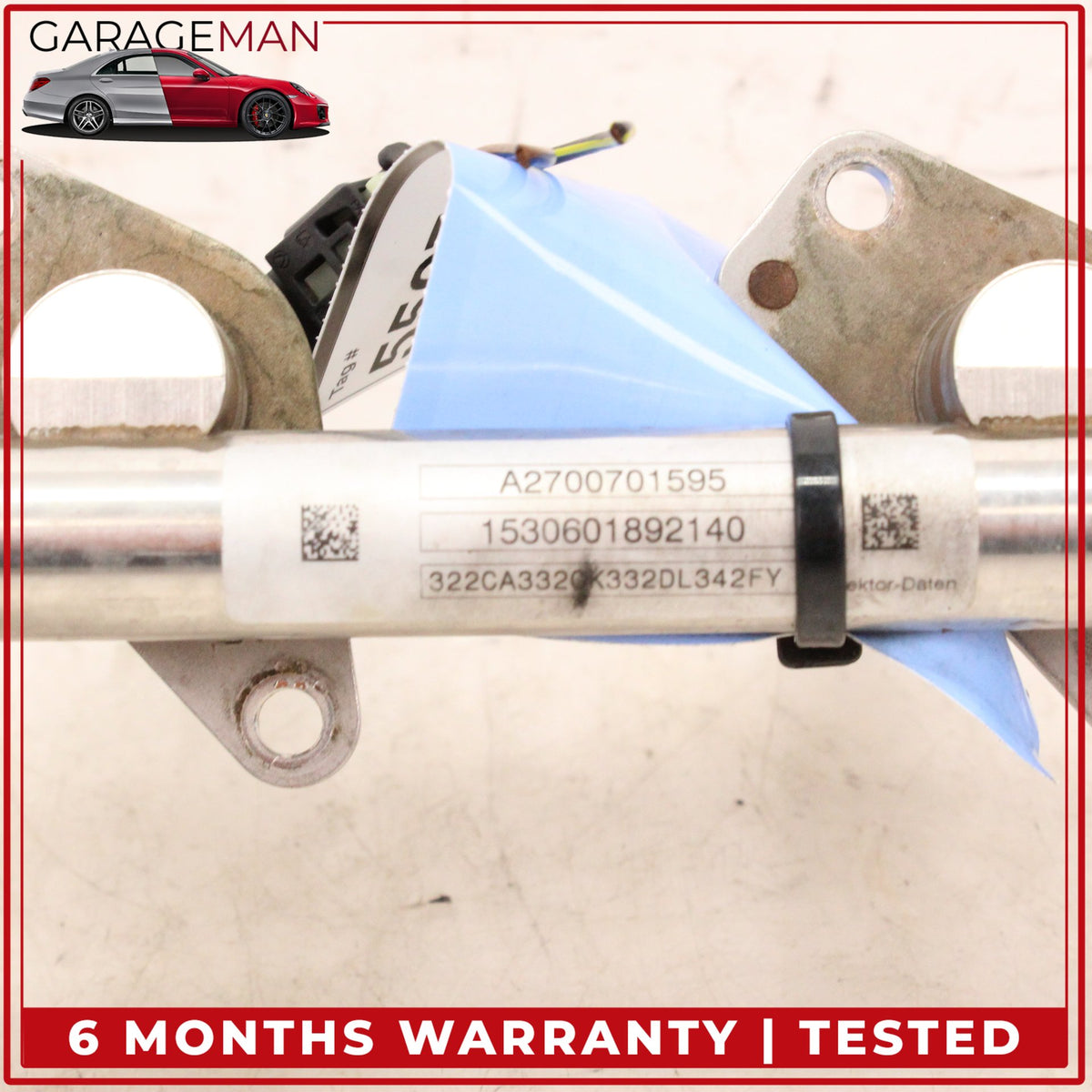 2014-2020 Mercedes W117 CLA250 GLA250 Fuel Injection Rail Line Assembly OEM