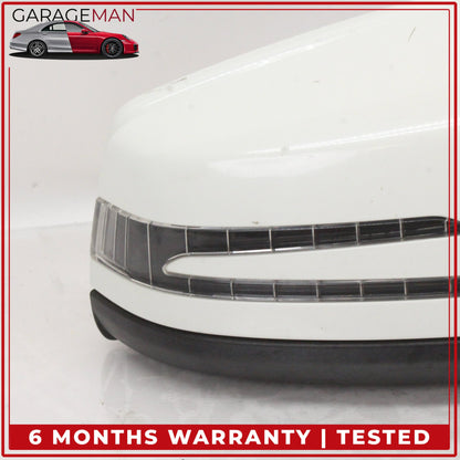 2010-2011 Mercedes W204 C300 Front Right Door Rear View Mirror Calcite White OEM