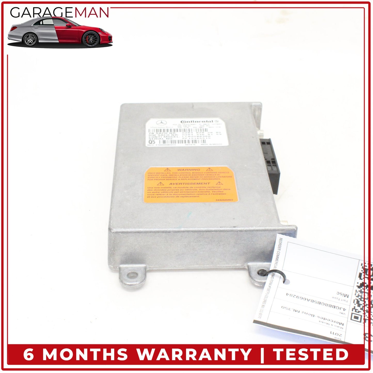 2006-2014 Mercedes W164 ML350 CL500 Communication Control Module 2048202085 OEM