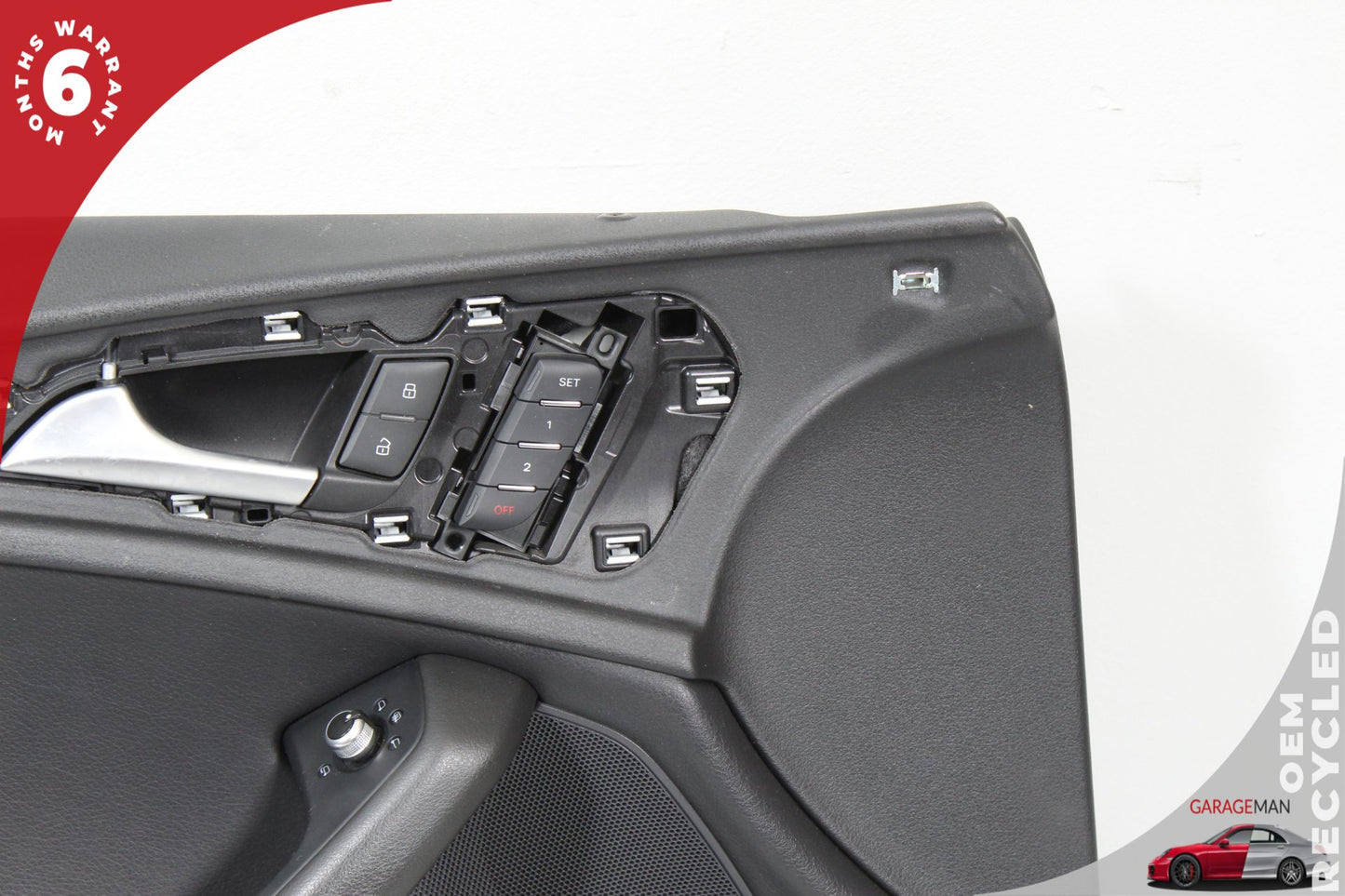 2012-2018 Audi A6 Front Left Driver Side Interior Door Panel 4G1867021 OEM