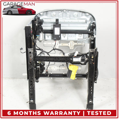 2012-2020 BMW 328i Front Right Seat Track Rail Frame w/ Heat Module & Motors OEM