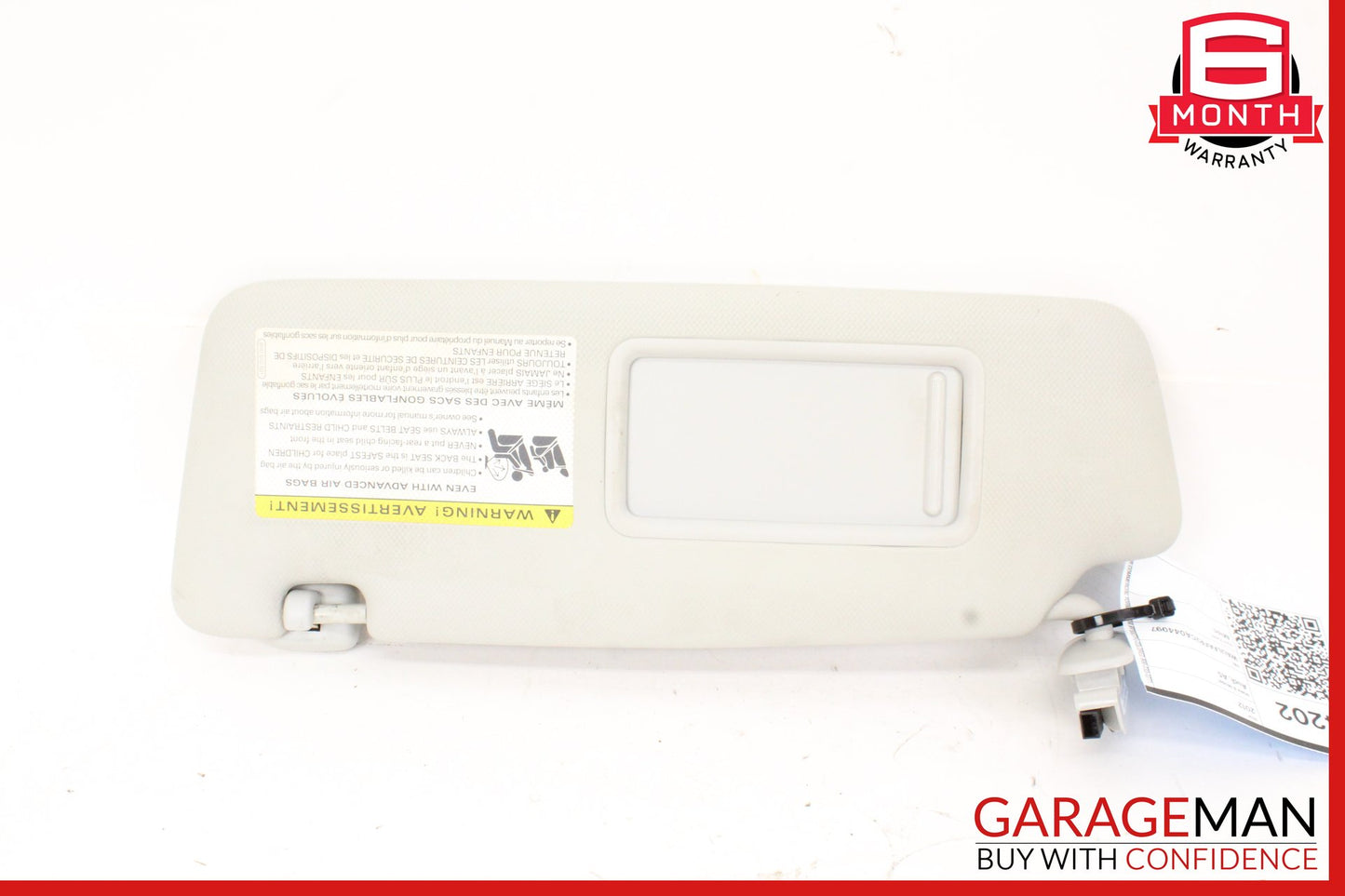2009-2017 Audi A5 A4 S4 Q5 S5 Front Left Driver Side Sun Visor 8U0857551F OEM