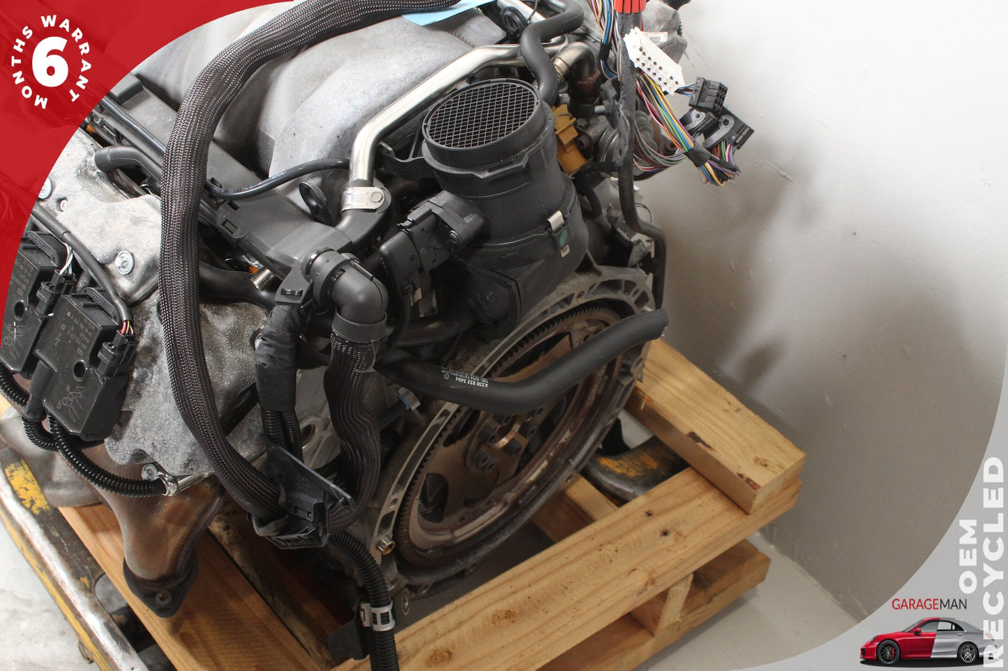 2003-2008 Mercedes-Benz SL500 R230 RWD Engine Long Block 1560101305 OEM