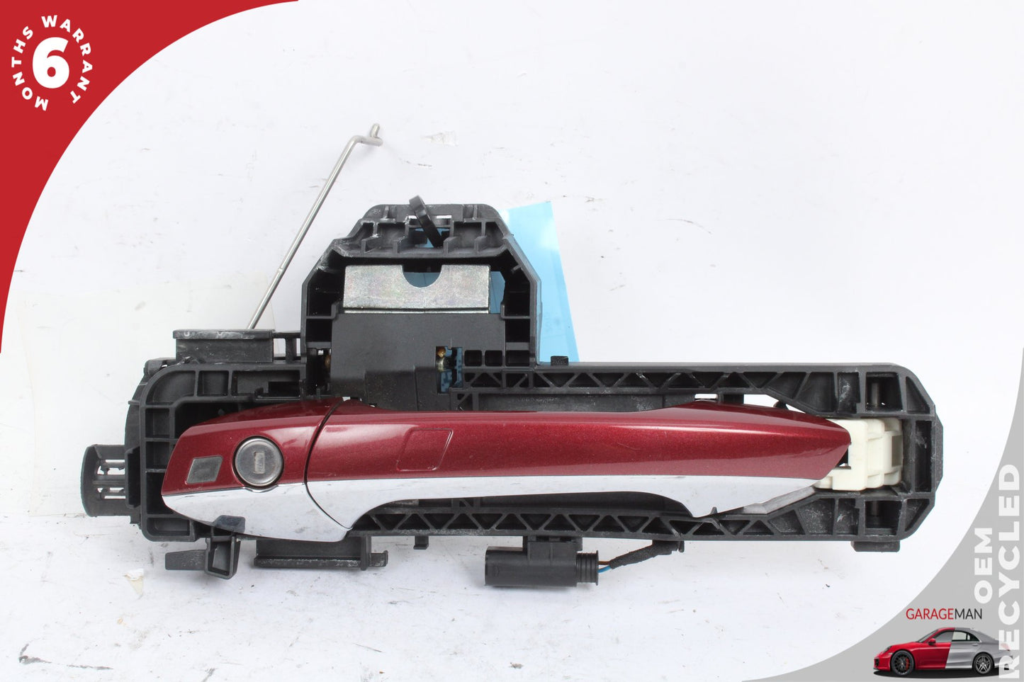 2012-2018 Mercedes W218 CLS550 Front Left Side Exterior Door Handle Red OEM