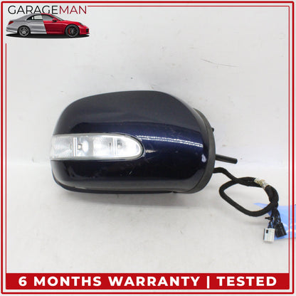 2007-2008 Mercedes X164 GL550 Front Right Side Door Rear View Mirror Blue OEM
