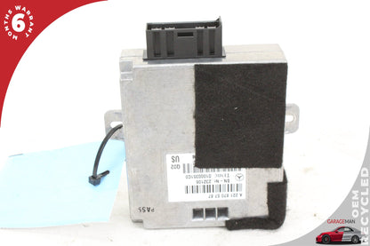 07-14 Mercedes-Benz S550 W221 Voice Control Module 2218705787 Genuine