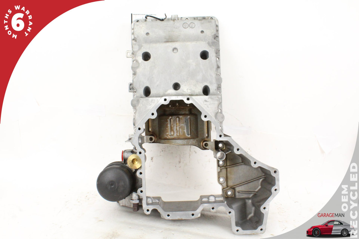 2011-2016 BMW 550i F10 4.4L Upper Engine Motor Oil Pan 7621070