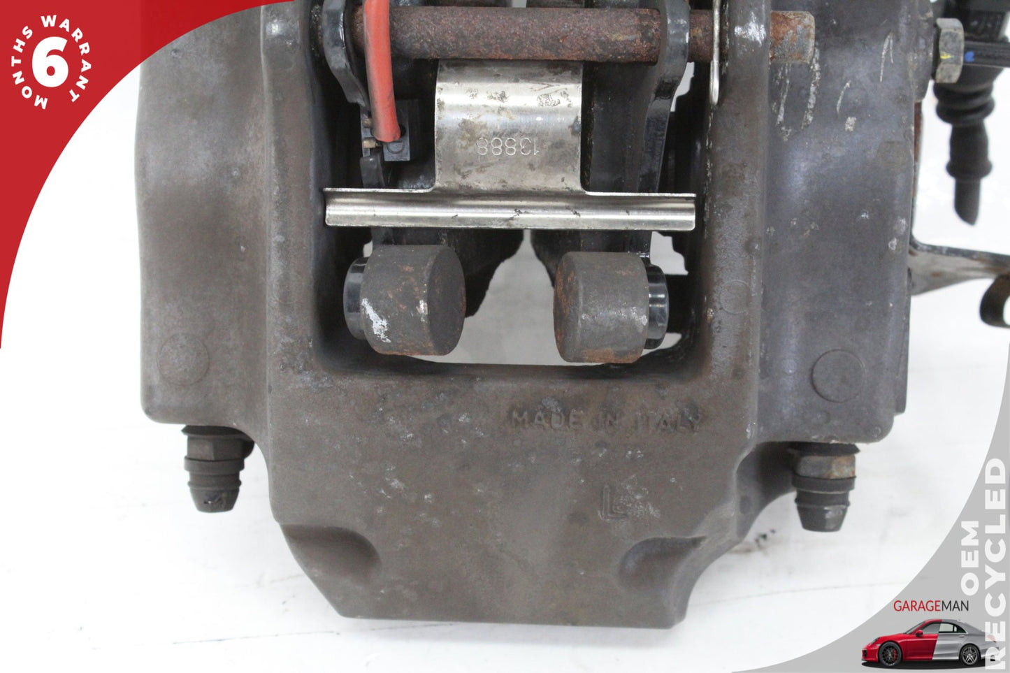 2007-2015 Audi Q7 SUV Rear Left and Right Side Brake Caliper Set Brembo OEM