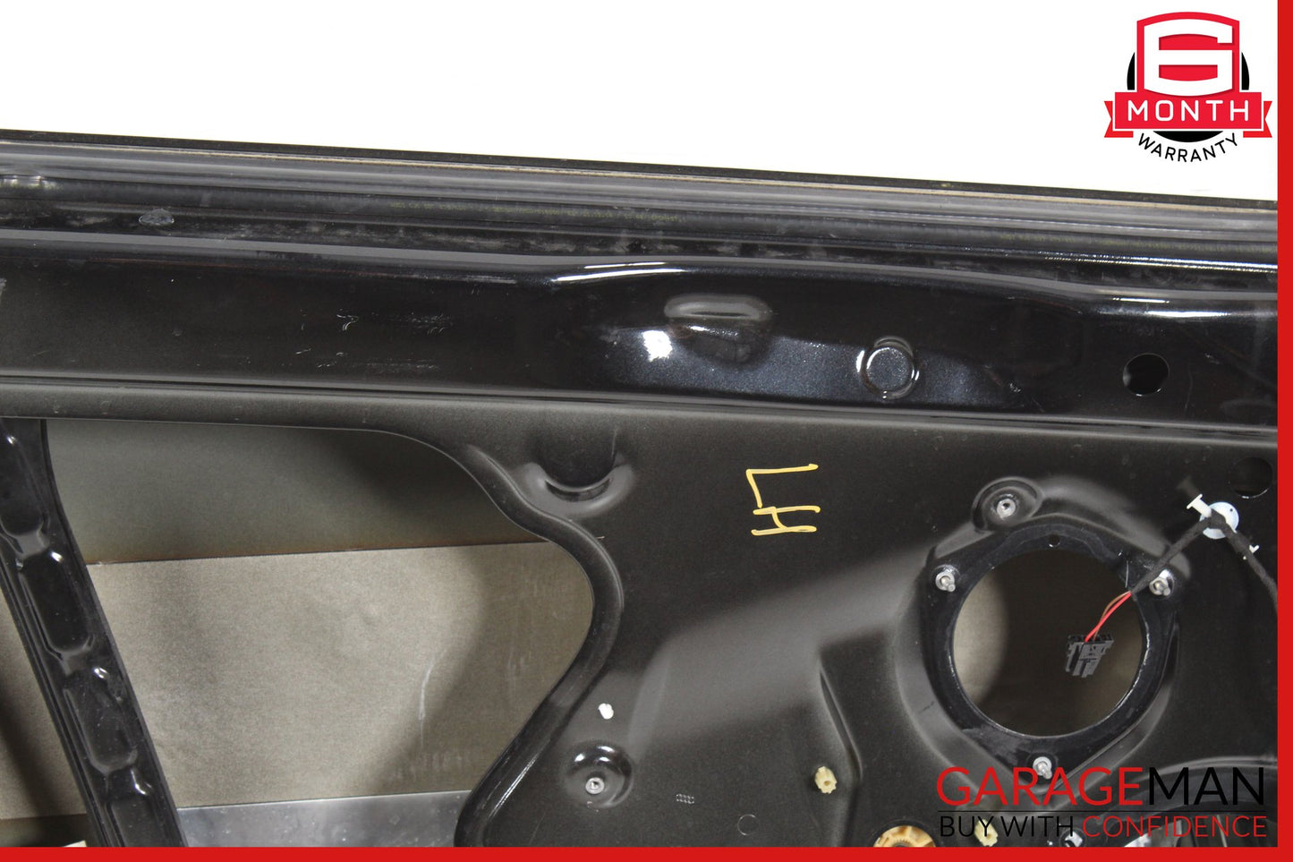 2008-2015 Audi TT 8J Convertible Front Left Door Shell Black 8J0831051A OEM
